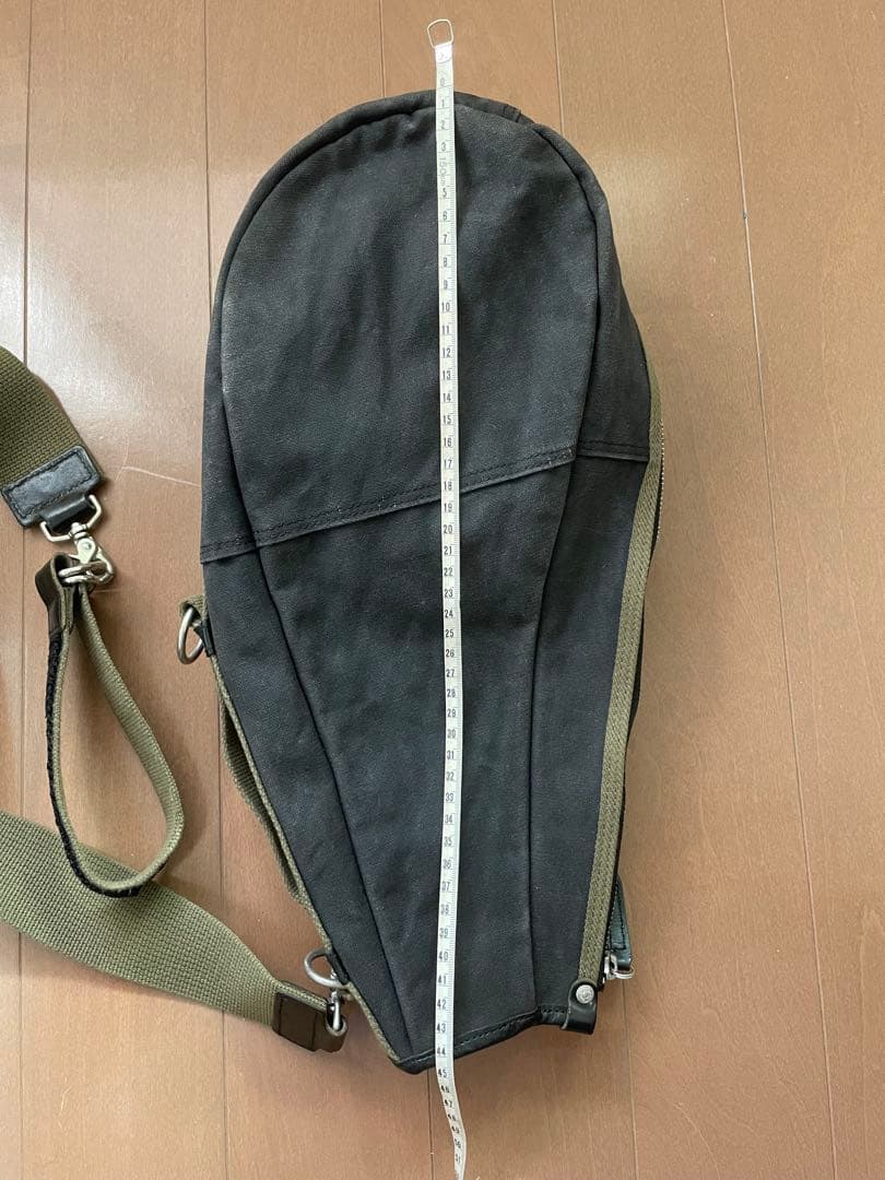 木の庄帆布 黒帆布 ゴルフクラブケース