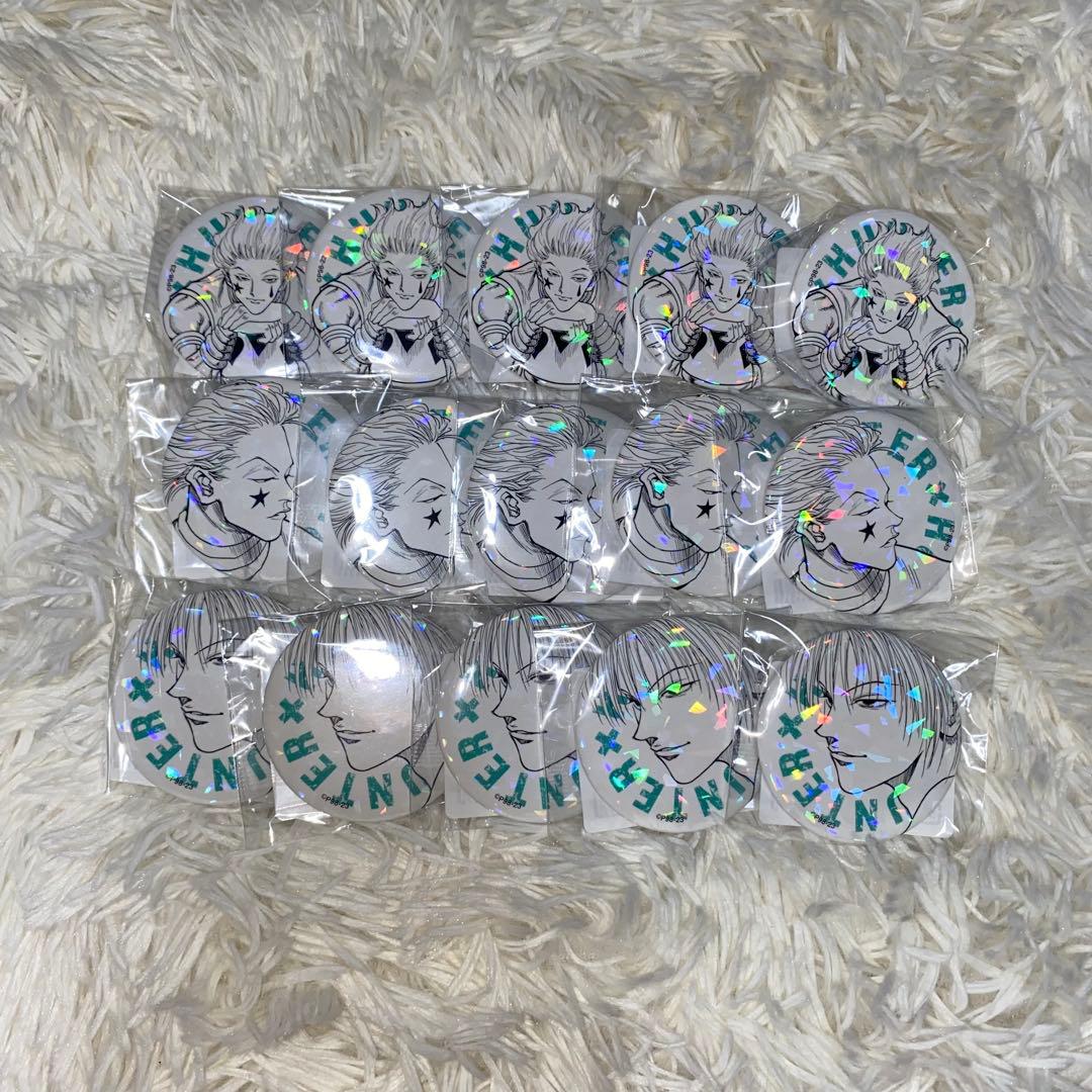 HUNTERHUNTER ハンターハンター ヒソカ 缶バッチまとめ売り