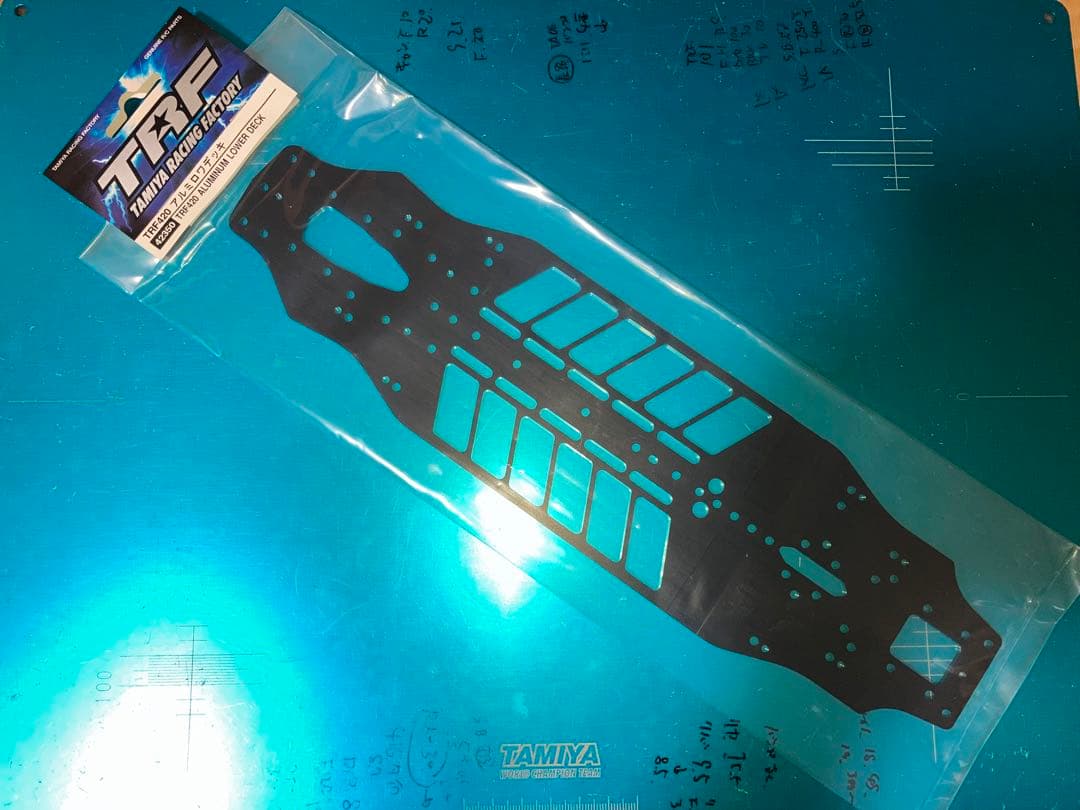 TRF420新品+アルミロワデッキ+アッパーデッキ2種付き
