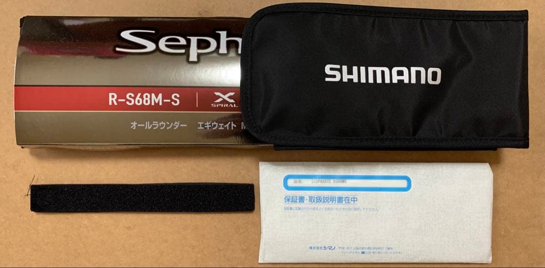 シマノ 24 セフィアSS ティップエギング R-S68M-S