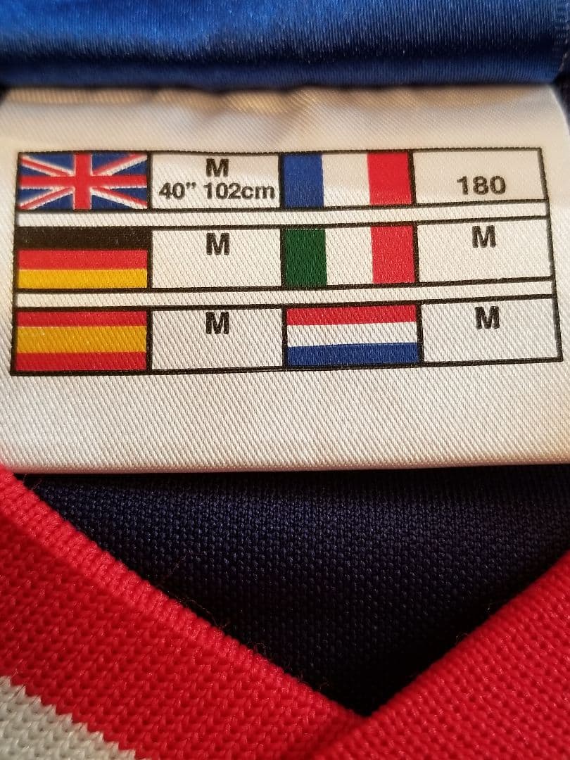 ブライアン・ラウドルップ　デンマーク代表　アンブロ　M-L ユニフォーム