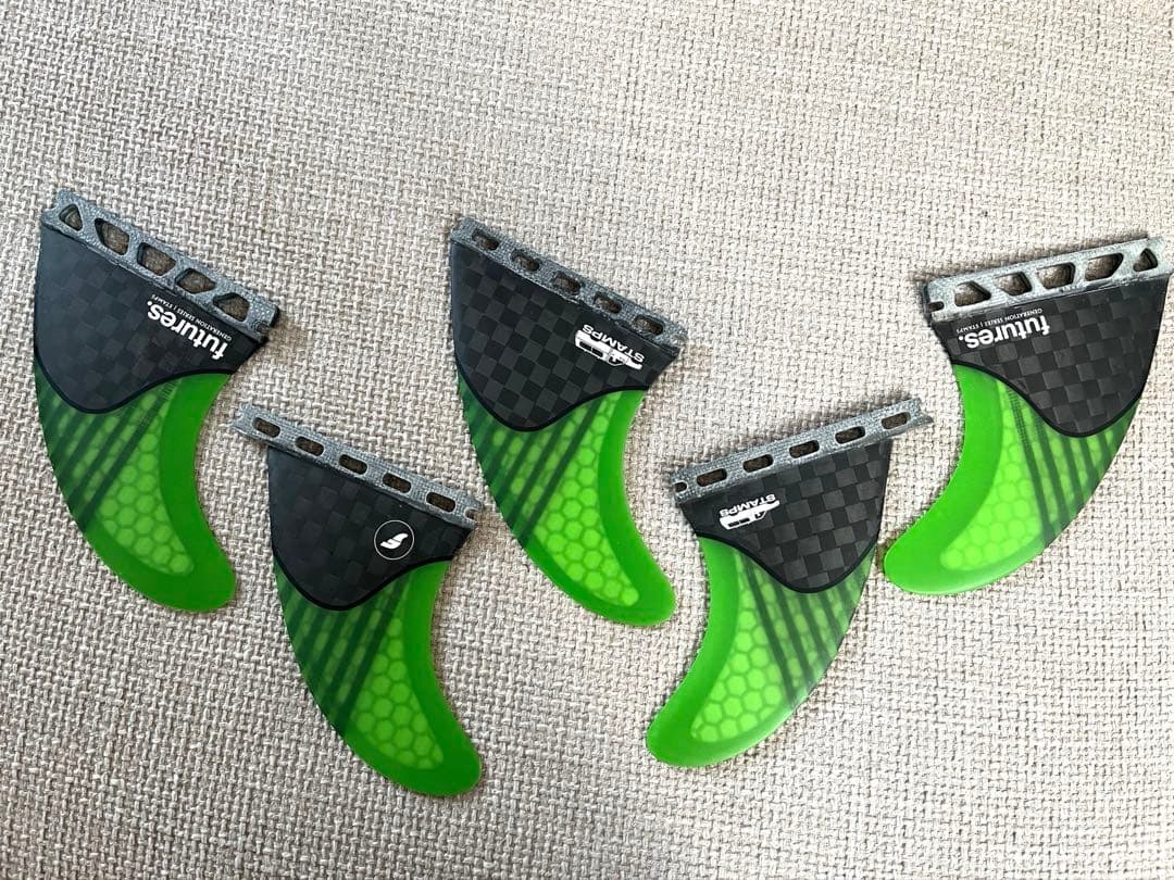 futures サーフボードフィン 5枚