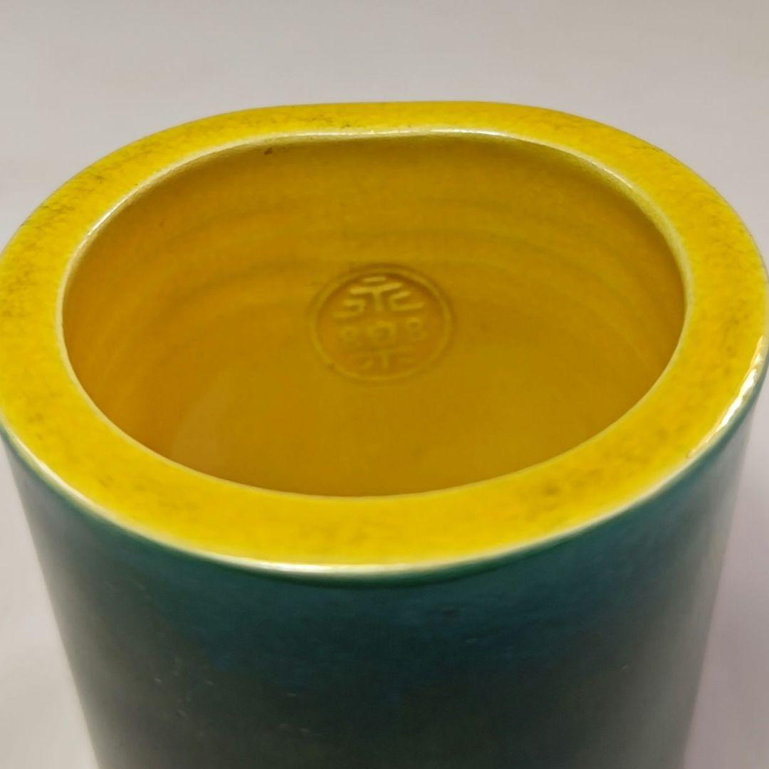 イ680 蓋置『永楽善五郎造』『交趾　竹　蓋置　共箱』茶道具