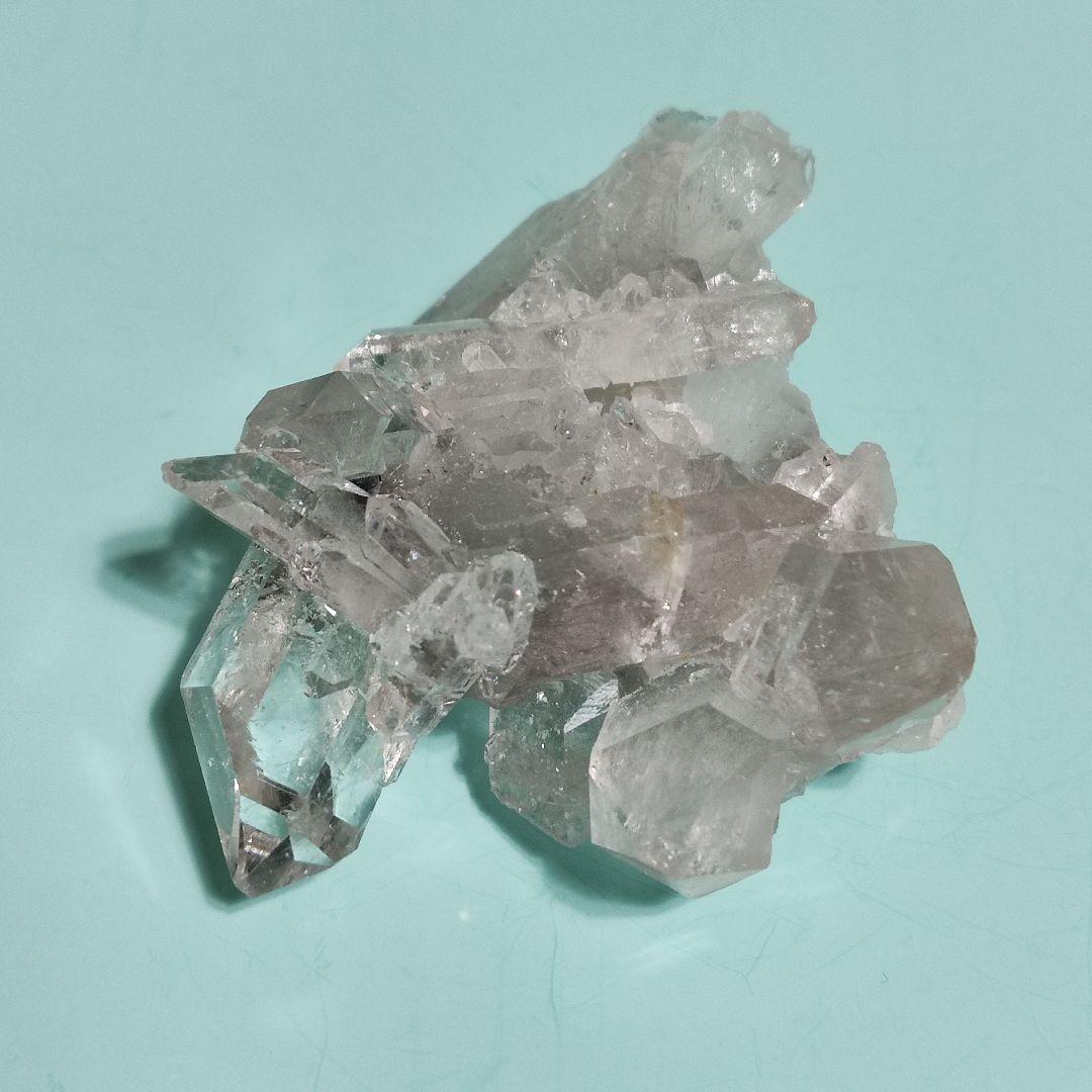 パワーストーン　天然石　ルチルクォーツ　レインボー入り　46g　No.887