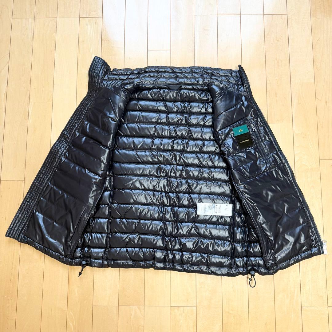 【極美品】ジェイリンドバーグ ブラック 黒 ダウンベスト ゴルフウェア S