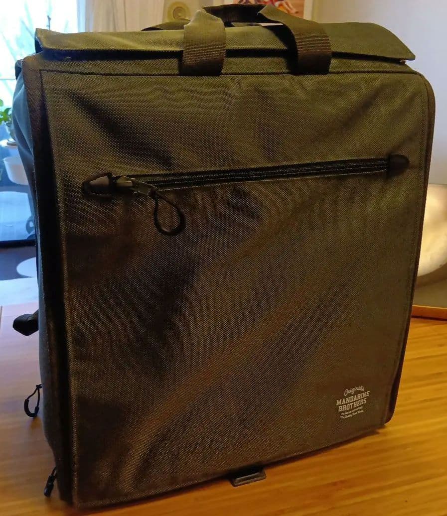 【未使用】マンダリンブラザーズ　キャリーバックパック　カーキ