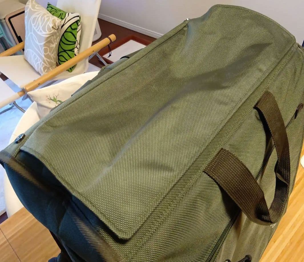 【未使用】マンダリンブラザーズ　キャリーバックパック　カーキ