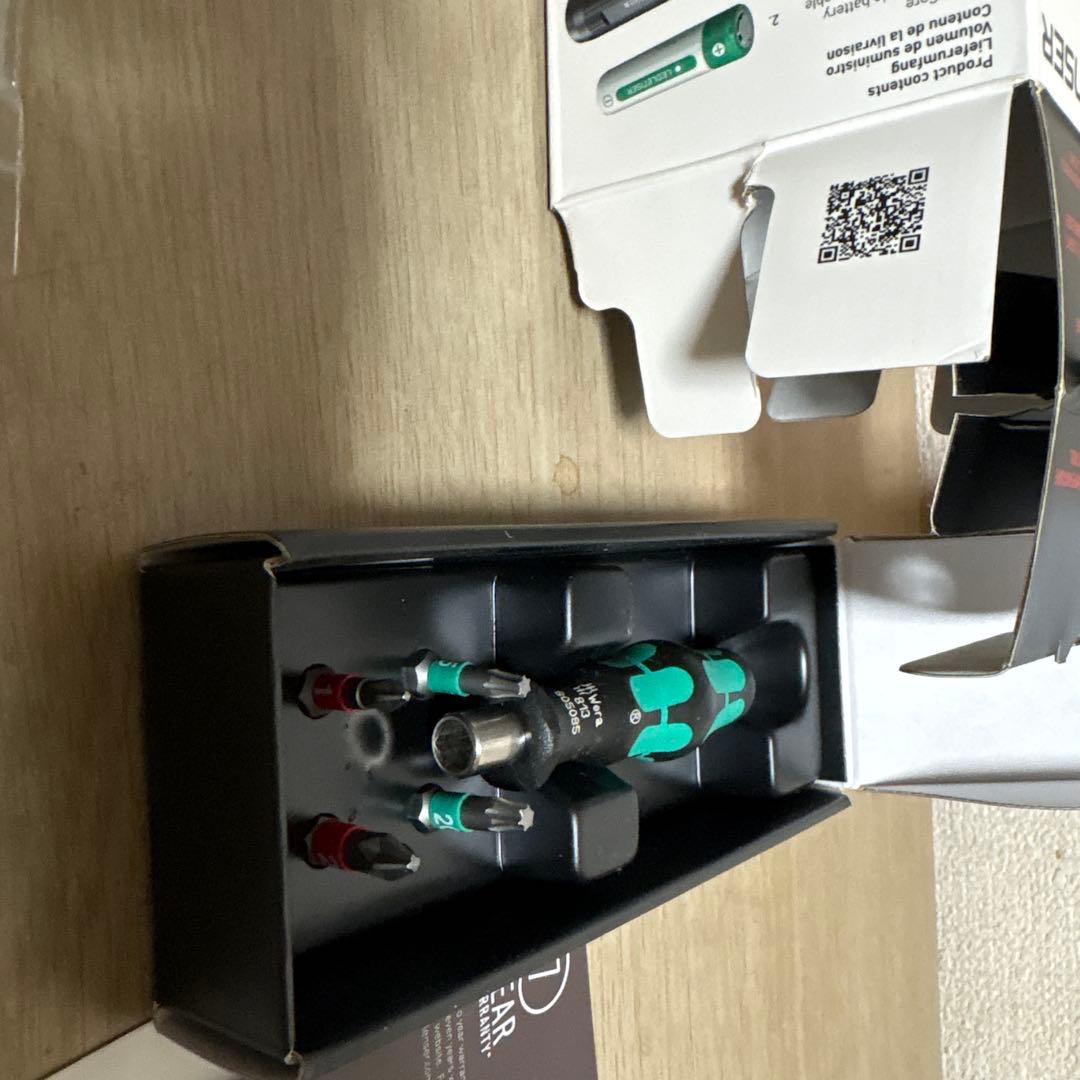 レッドレンザーP6R Core + Weraビットドライバー【限定コラボモデル】