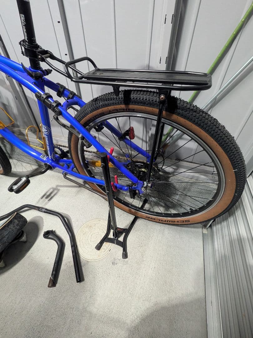 【パーツ追加】【お買得品】SCHWINNビーチクルーザー改クランカーカスタム中古