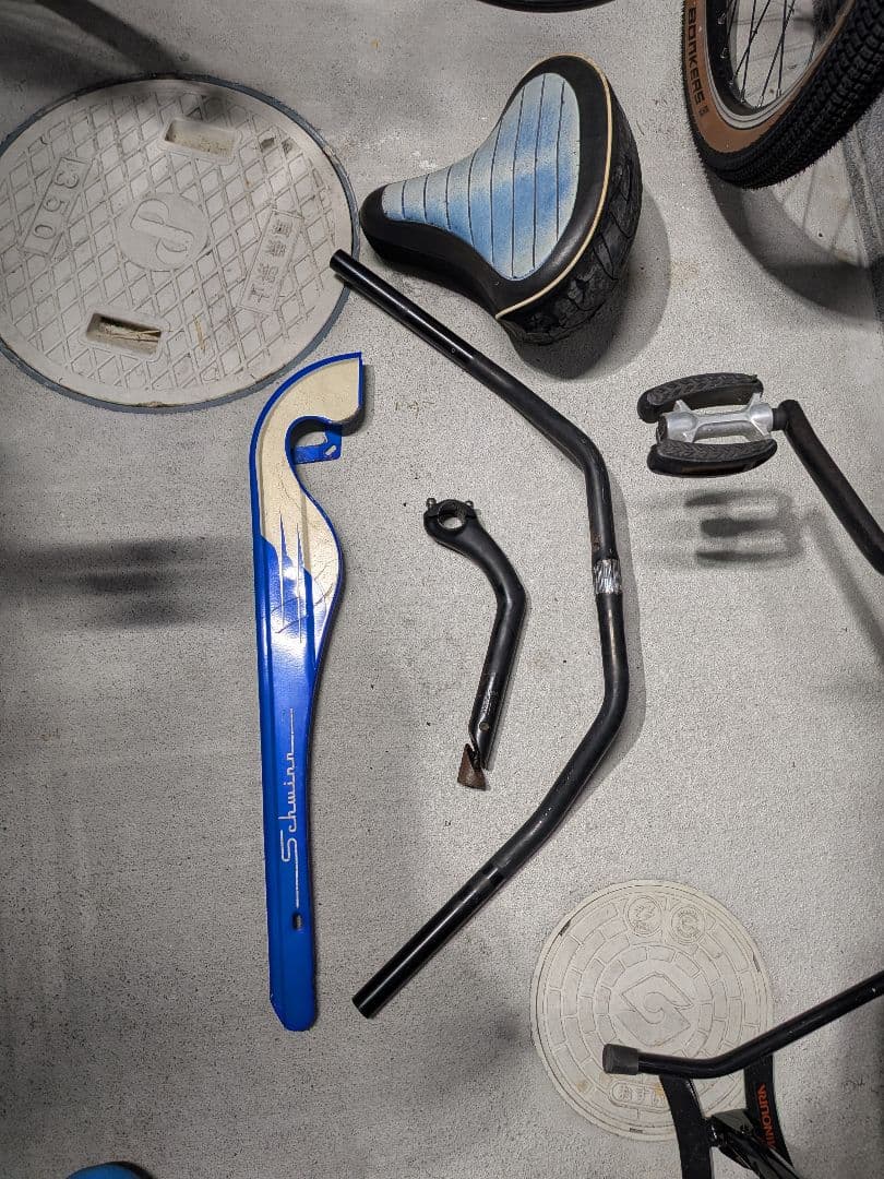 【パーツ追加】【お買得品】SCHWINNビーチクルーザー改クランカーカスタム中古