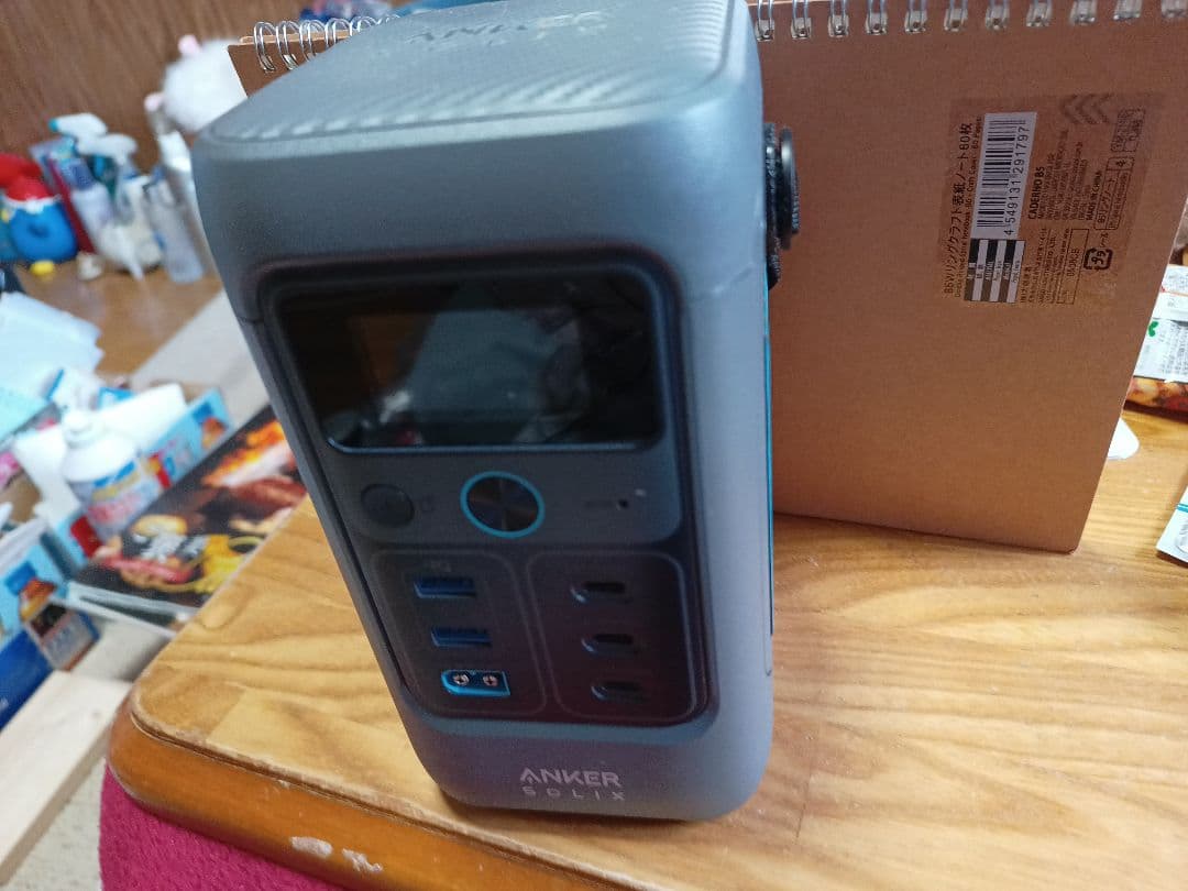 本体のみ★Solix C200 ANKER★ポータブル電源★黒★A1727