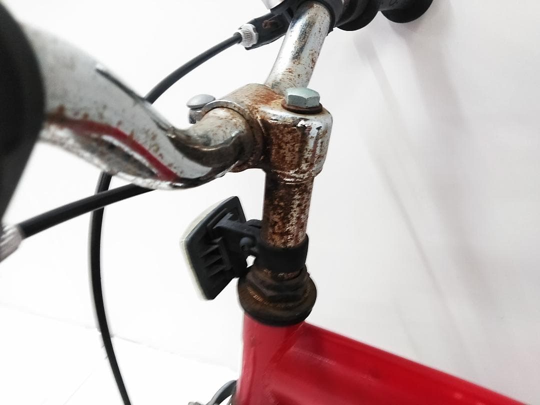 ビタミンiファクトリー へんしんバイク 自転車 レッド□