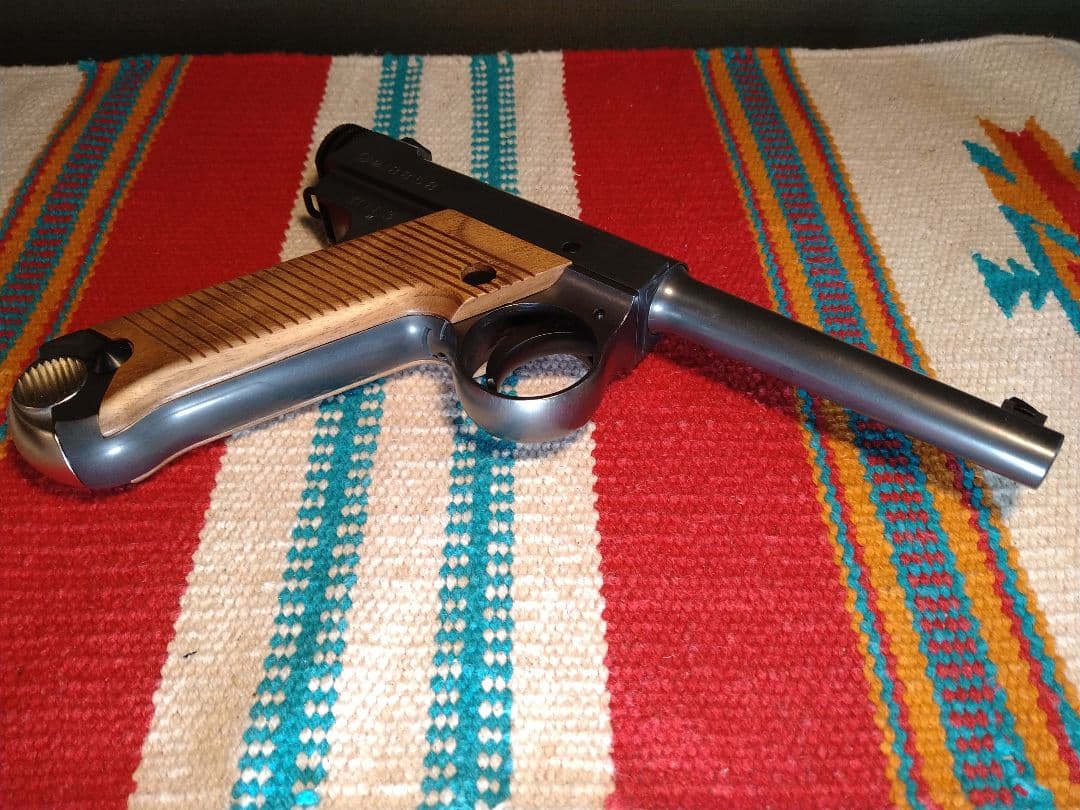 ほぼ未使用！マルシン　南部十四年式　エクセレントHW木グリ！ボルトストップ！