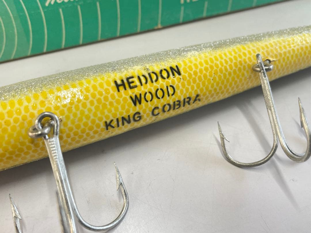 ルアー・フライ HEDDON WOOD KING COBRA Y NIB