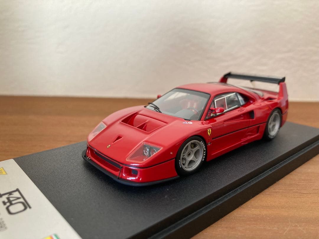 MakeUp 1/43 フェラーリF40 コンペツィオーネ 1990
