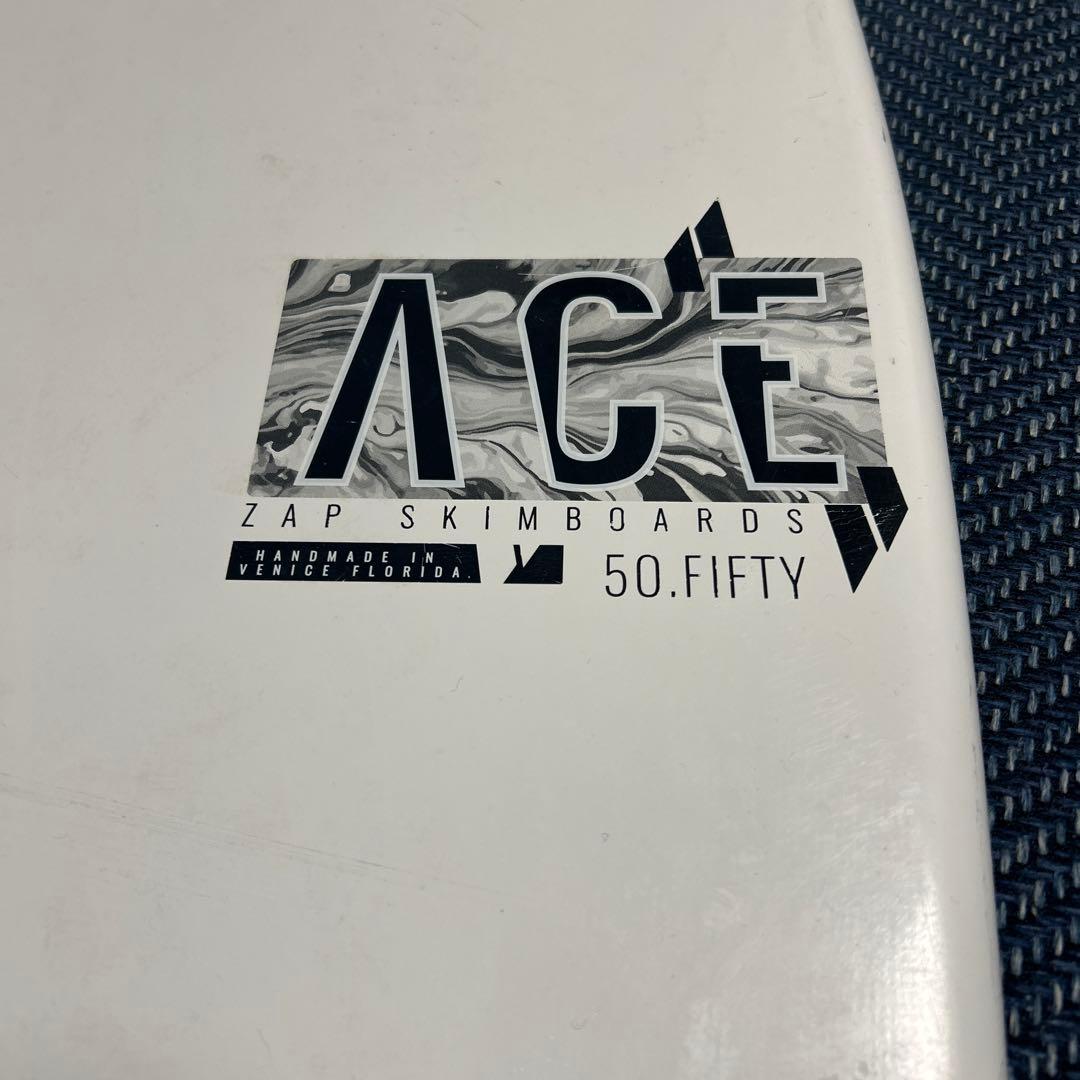 ZAP ACE 50.FIFTY スキムボード ホワイト