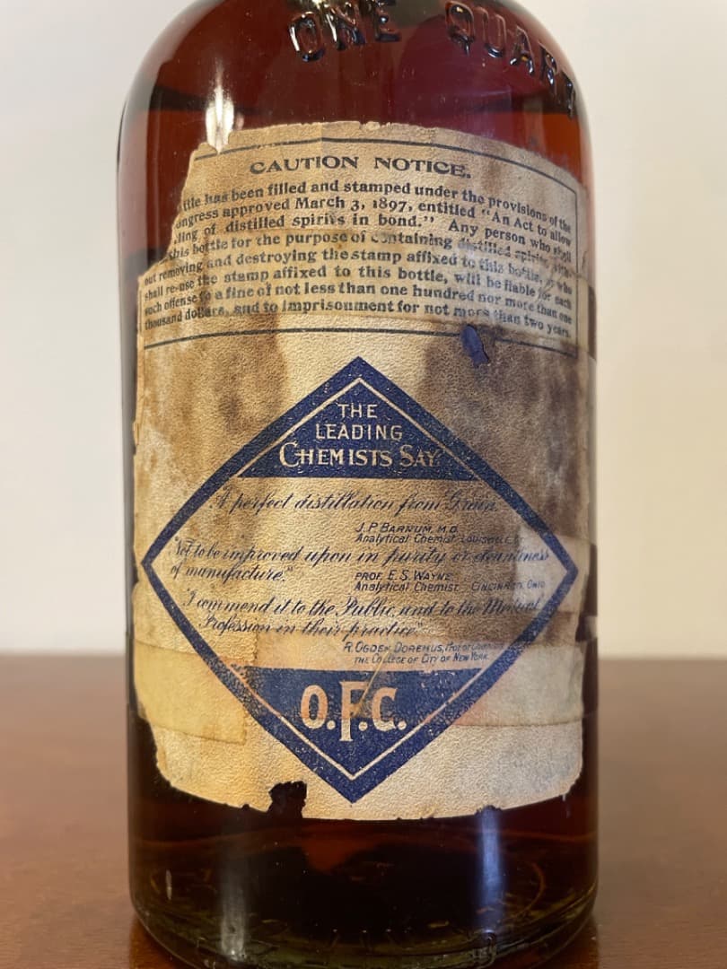 て*。様 OFC Bourbon BIB 1912-1917 バーボン オールド