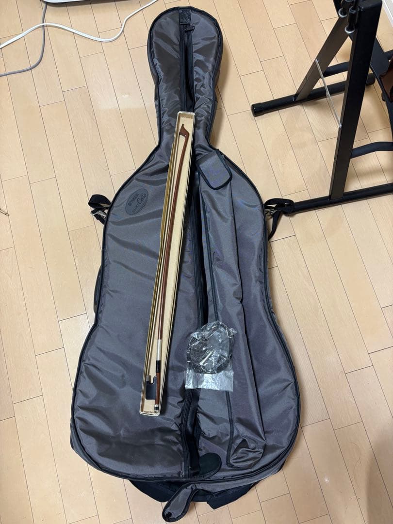 ふみこ様 YAMAHA SVC-100 サイレントチェロ ケース 弓セット