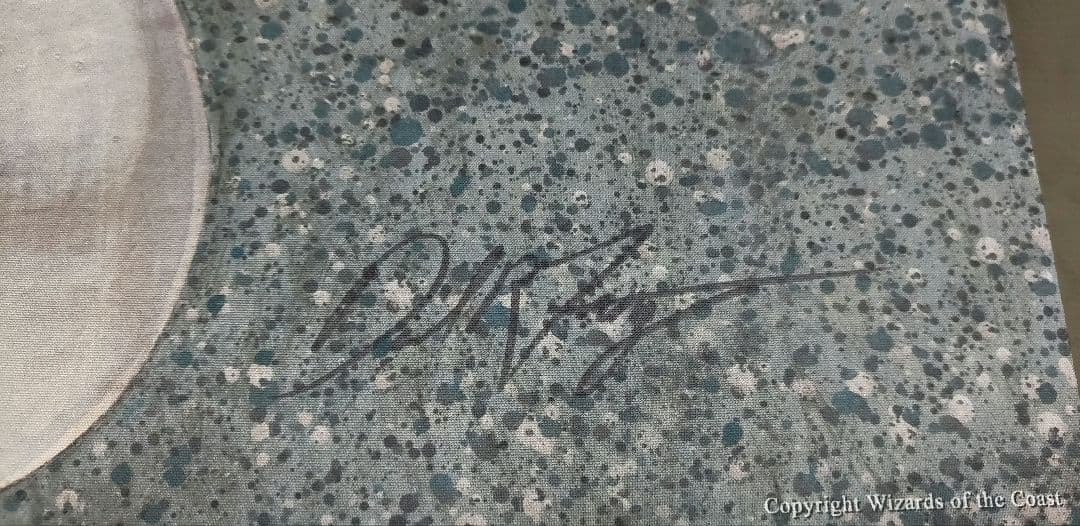 モックスパール プレイマット サイン入り