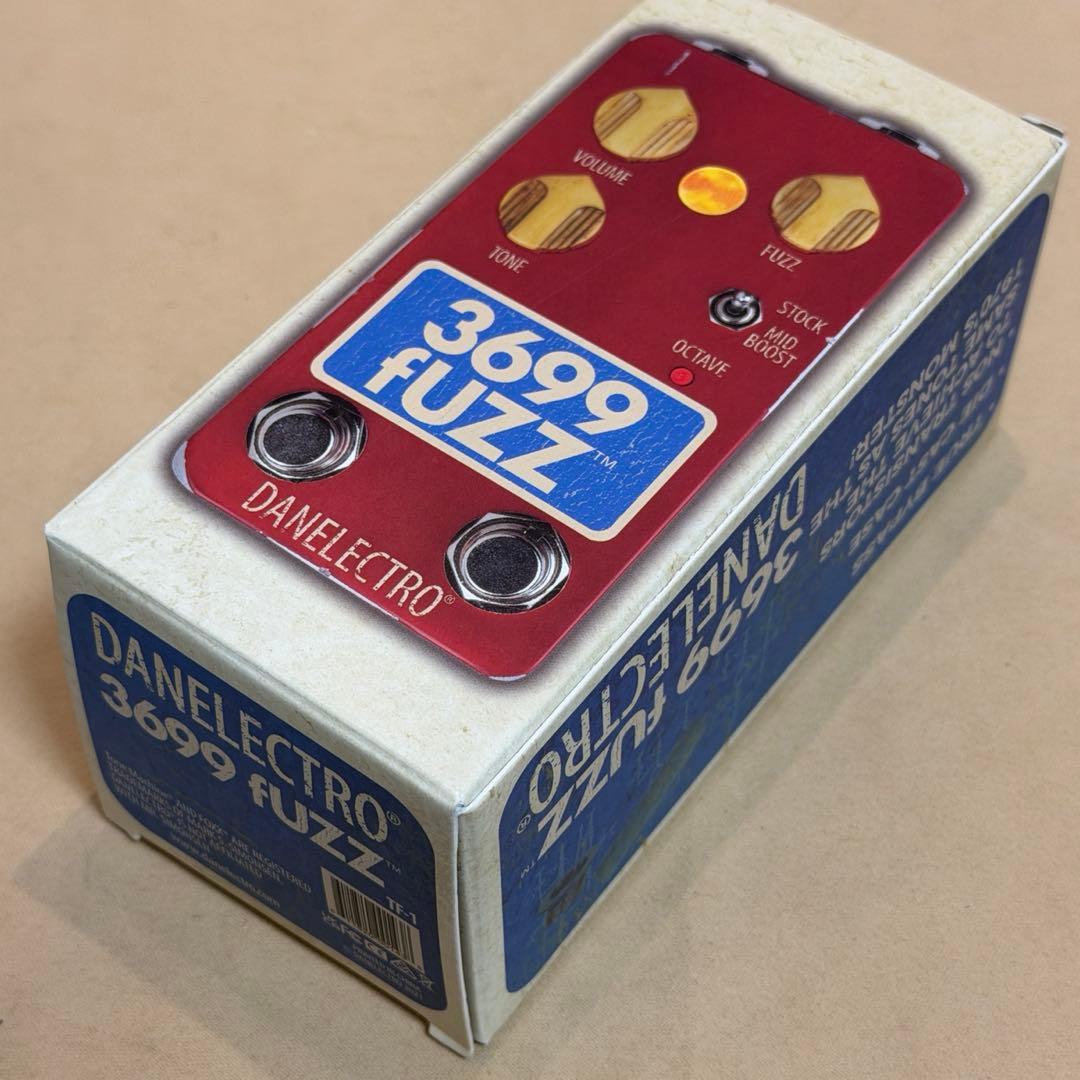 【美品】DANELECTRO 3699 FUZZ 個性派オクターブファズ
