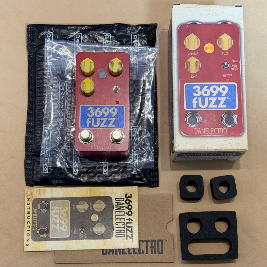 【美品】DANELECTRO 3699 FUZZ 個性派オクターブファズ