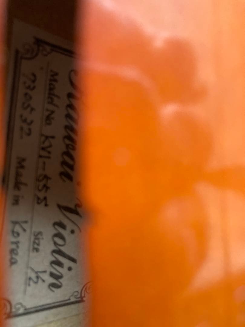 カワイ バイオリン 1/2サイズ KVI-55S