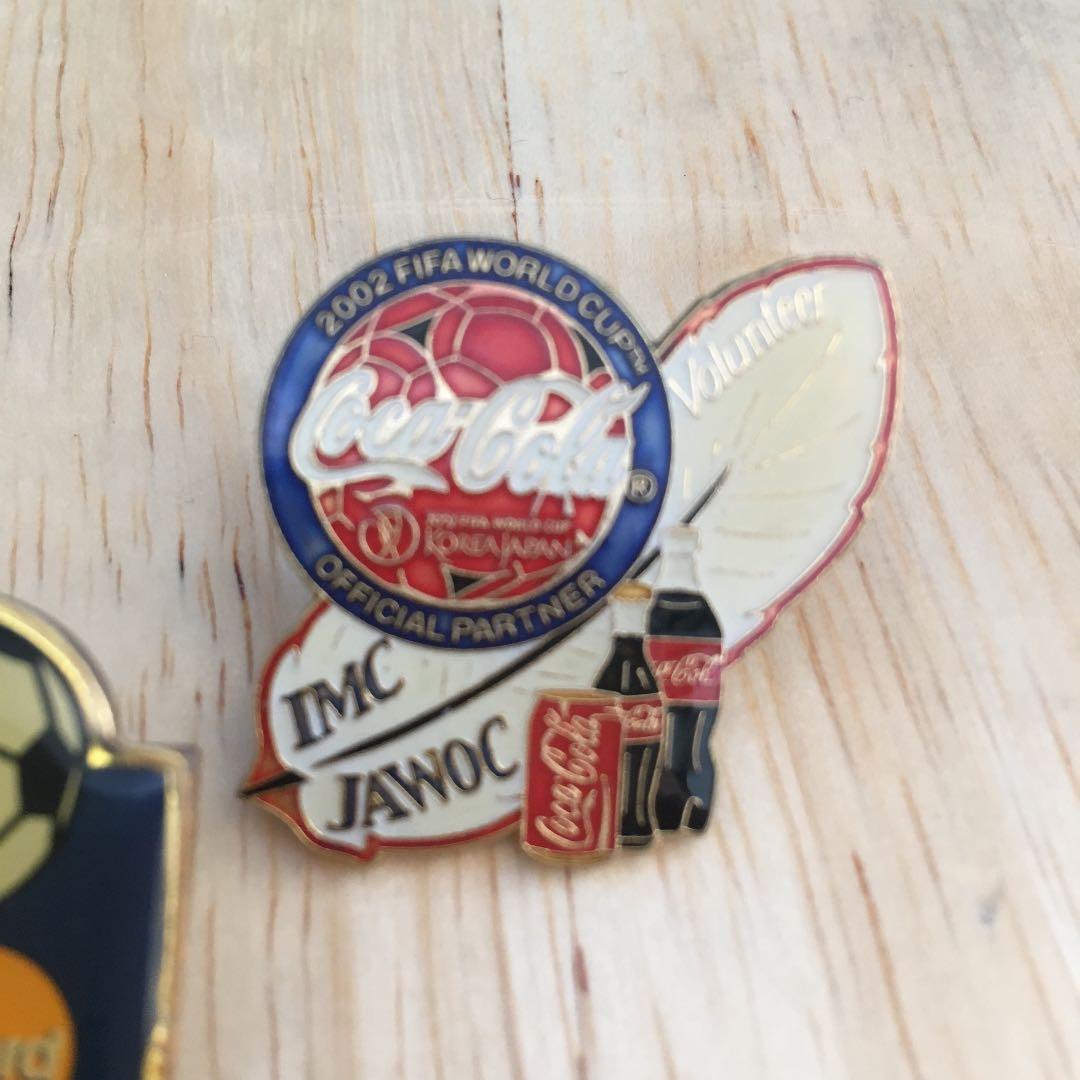 2002日韓ワールドカップ　記念ピンバッジ(スポンサー企業)
