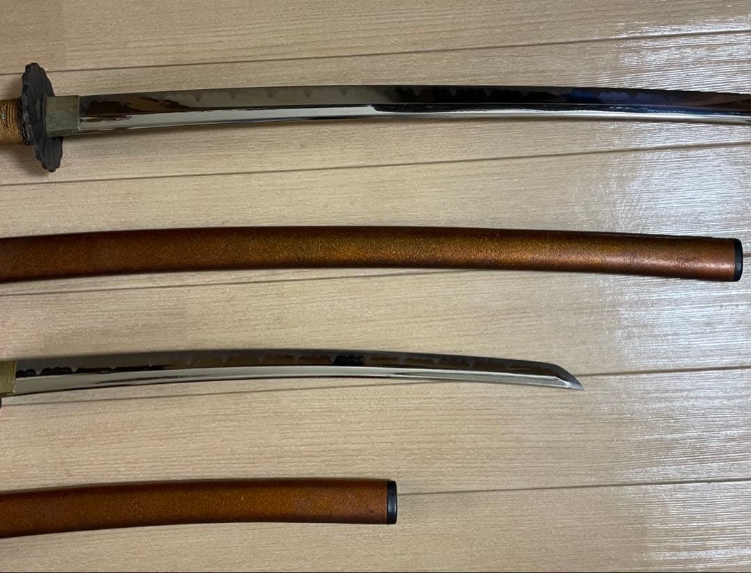 模造刀　居合刀　太刀　脇差　刀掛け　武具　b88
