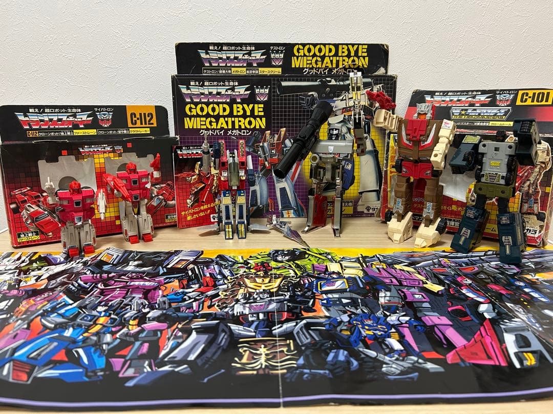 【激レア】トランスフォーマー 6体セット 1980年代 当時物