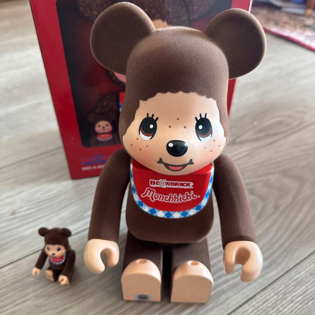 BE@RBRICK モンチッチくん (フロッキー版) 100％ & 400％