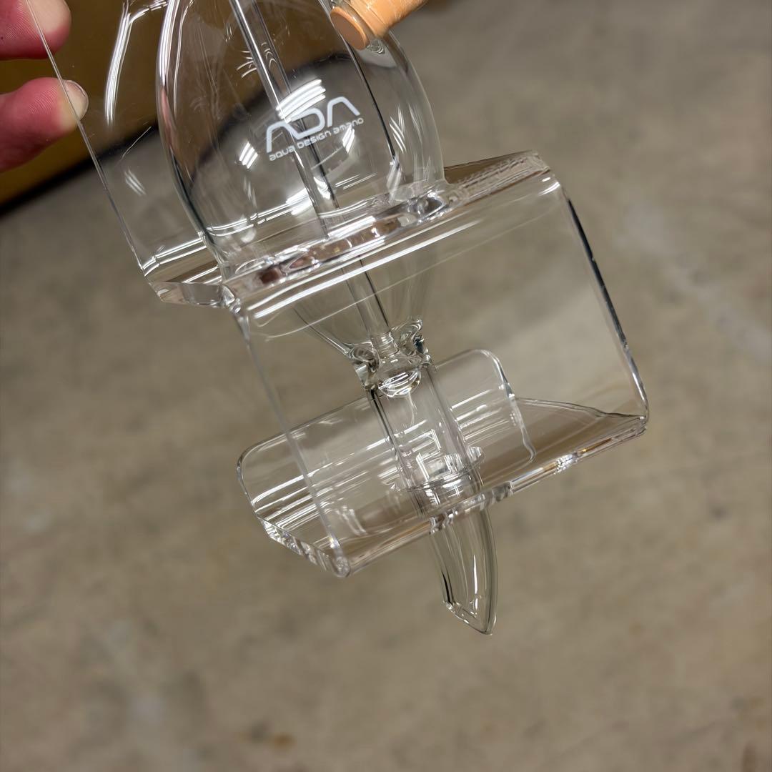 美品 ADA AP グラス クリアスタンド for APグラス 餌飼料関連用品