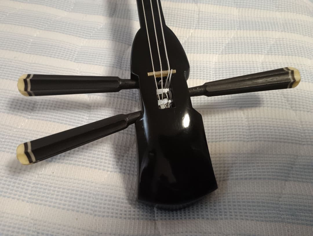 【美品】三線　人工皮　初心者