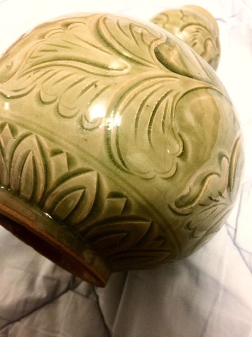 古物 花瓶 磁器  中国 宋時代？