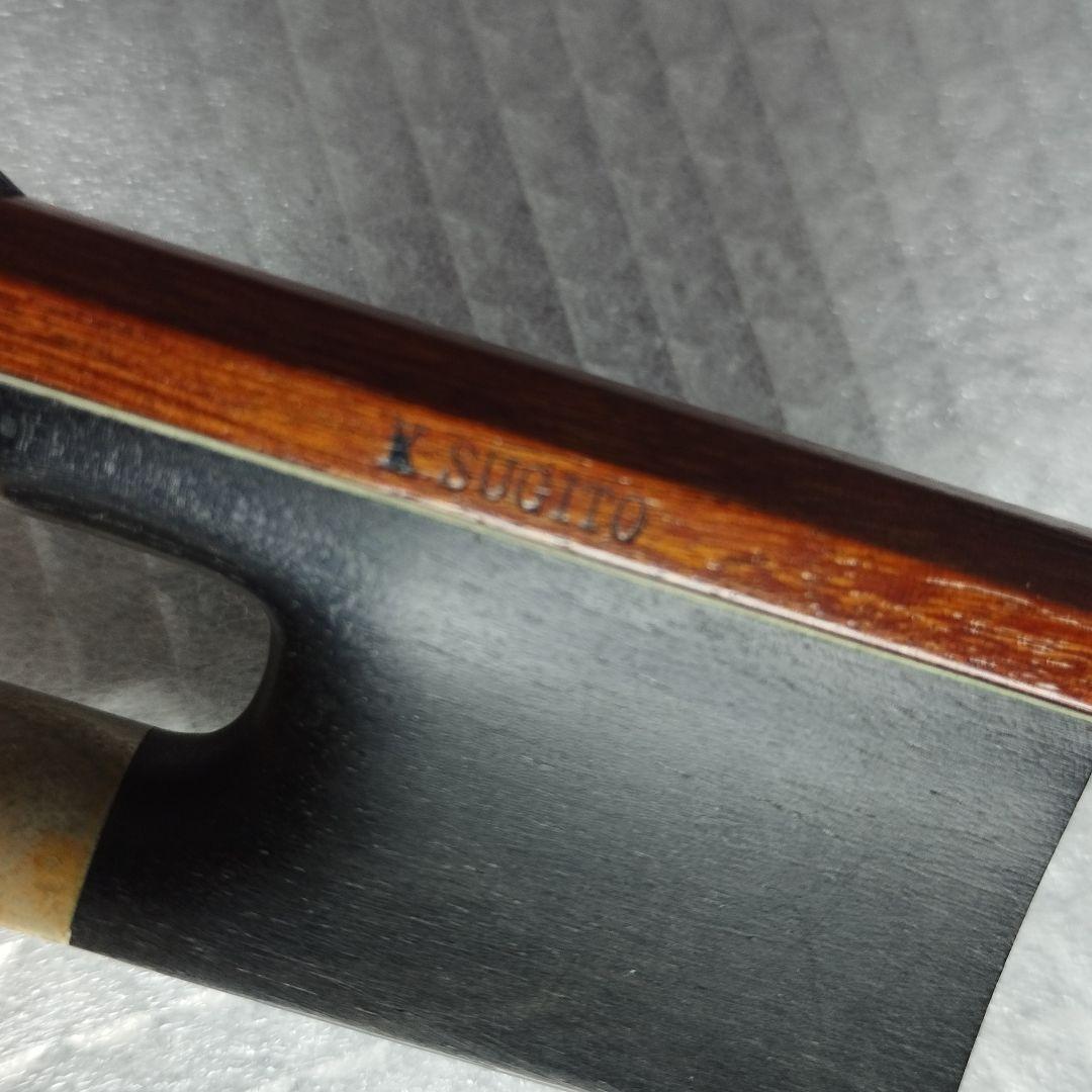 a*t様 希少レア！　K SUGITO バイオリン弓　 4/4サイズ　高級弓