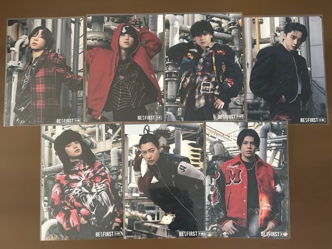 BE:FIRST ビーファースト Masterplan シリアルソロフォトカード
