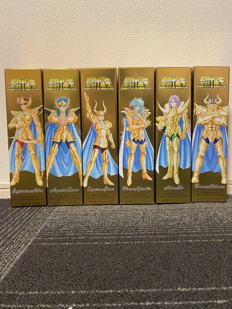 闘士星矢ウィスキー　1〜6弾　6本セット