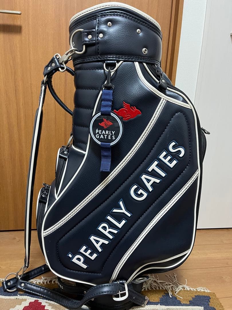 パーリーゲイツキャディバッグ　アイアンカバー付き