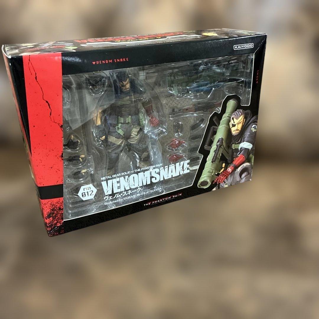 海洋堂　リボルミニ rm-012 ヴェノムスネーク　フィギュアメタルギアソリッド