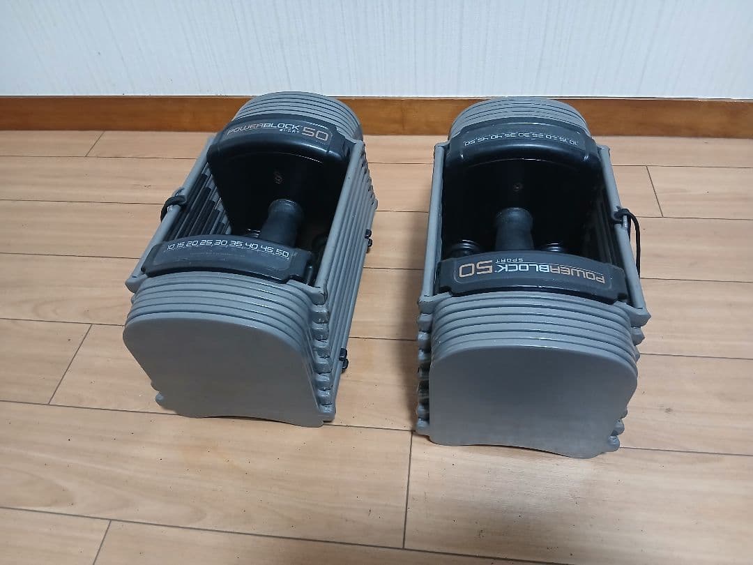 ① POWER BLOCK SP50パワーブロック ダンベル　23kg × 1個