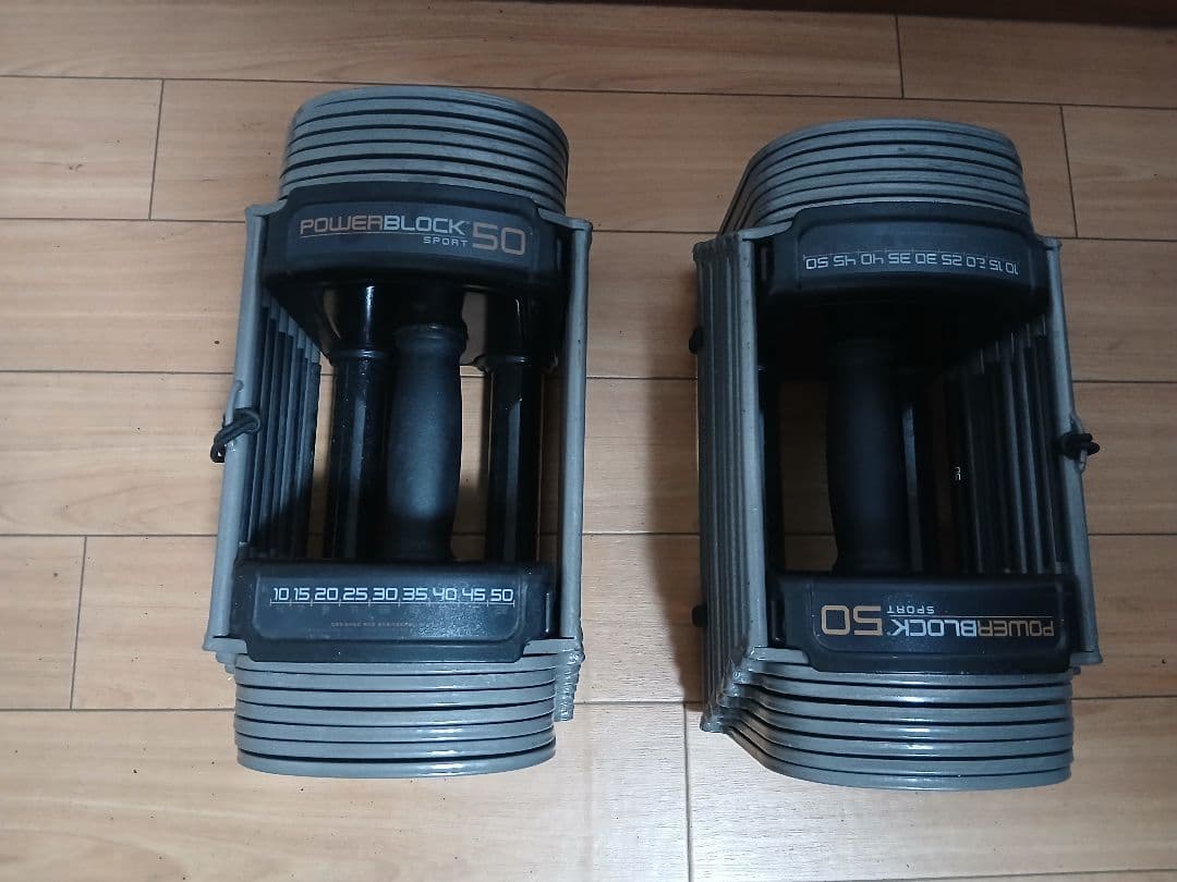 ① POWER BLOCK SP50パワーブロック ダンベル　23kg × 1個