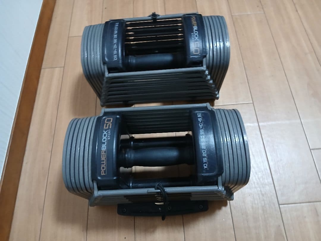 ① POWER BLOCK SP50パワーブロック ダンベル　23kg × 1個