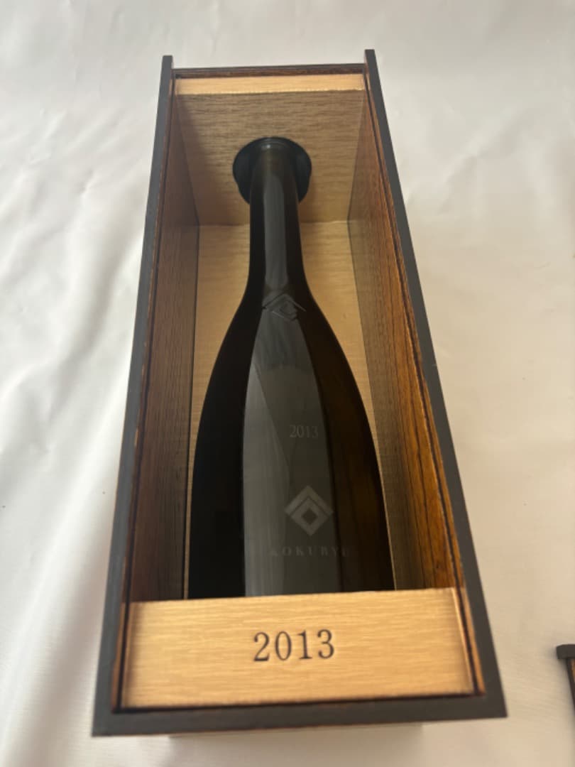 MUNI 2013年 黒いボトル No.0756 空き瓶