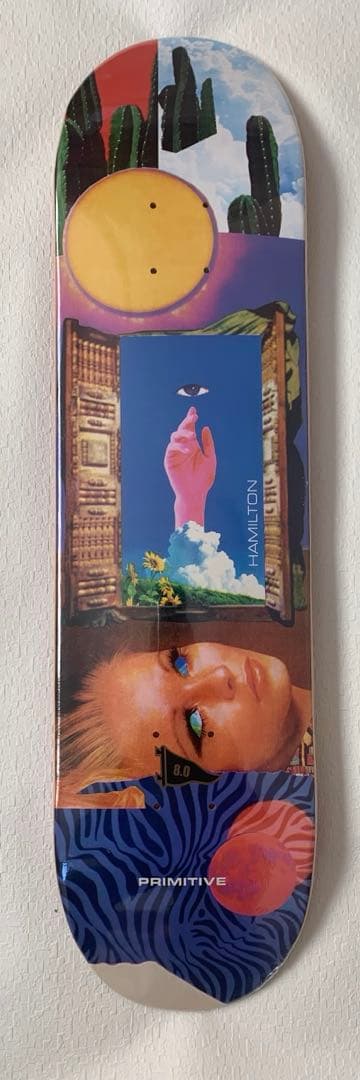 未開封　PRIMITIVE プリミティブ スケートボード用 デッキ 8.0インチ