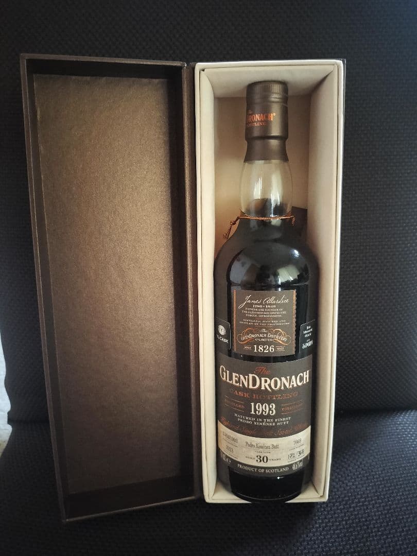 【新品未開栓・完品・限定】グレンドロナック1993 30年 Y’sカスク