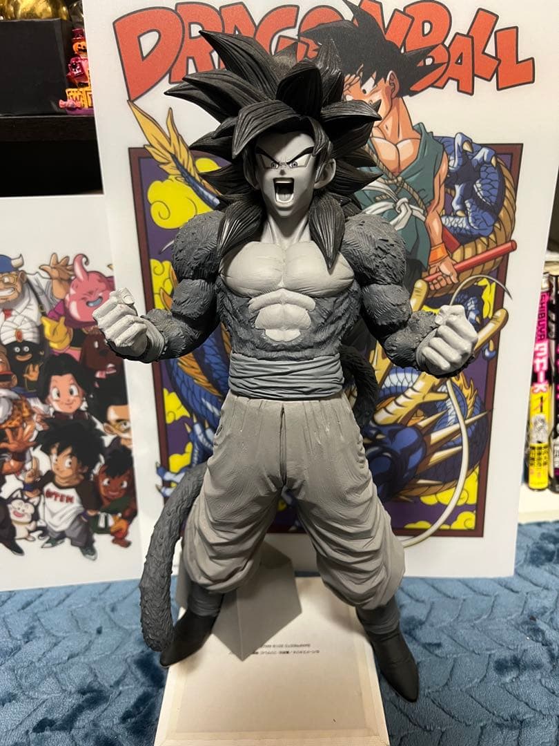 ドラゴンボール SMSP 孫悟空 超サイヤ人4 モノクロ