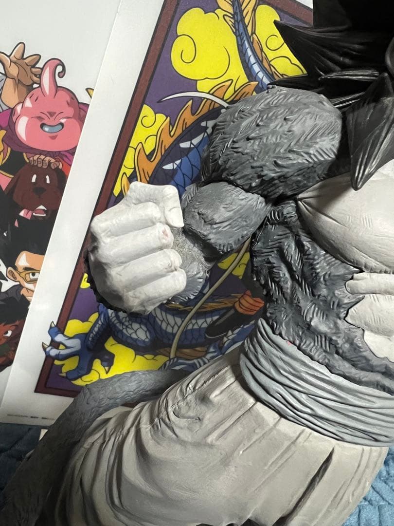 ドラゴンボール SMSP 孫悟空 超サイヤ人4 モノクロ