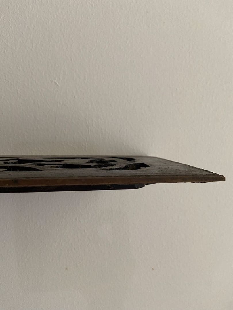 中国木製手彫り　古物デザインパネル