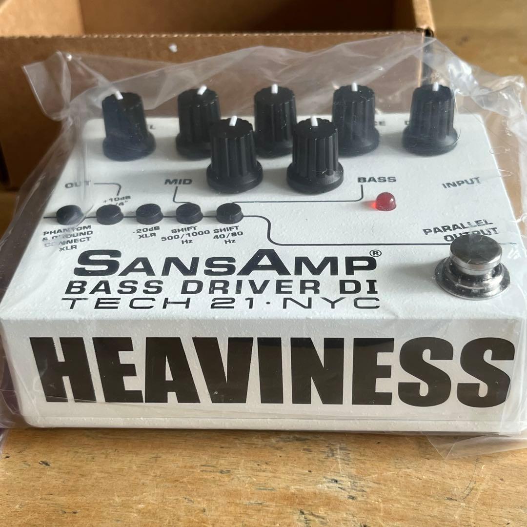 Tech21 Bass D DI v2 Heaviness プリアンプ