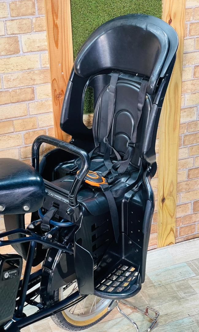 2018ネイビー 超大容量 パナソニック 子供乗せ電動アシスト自転車 H3326