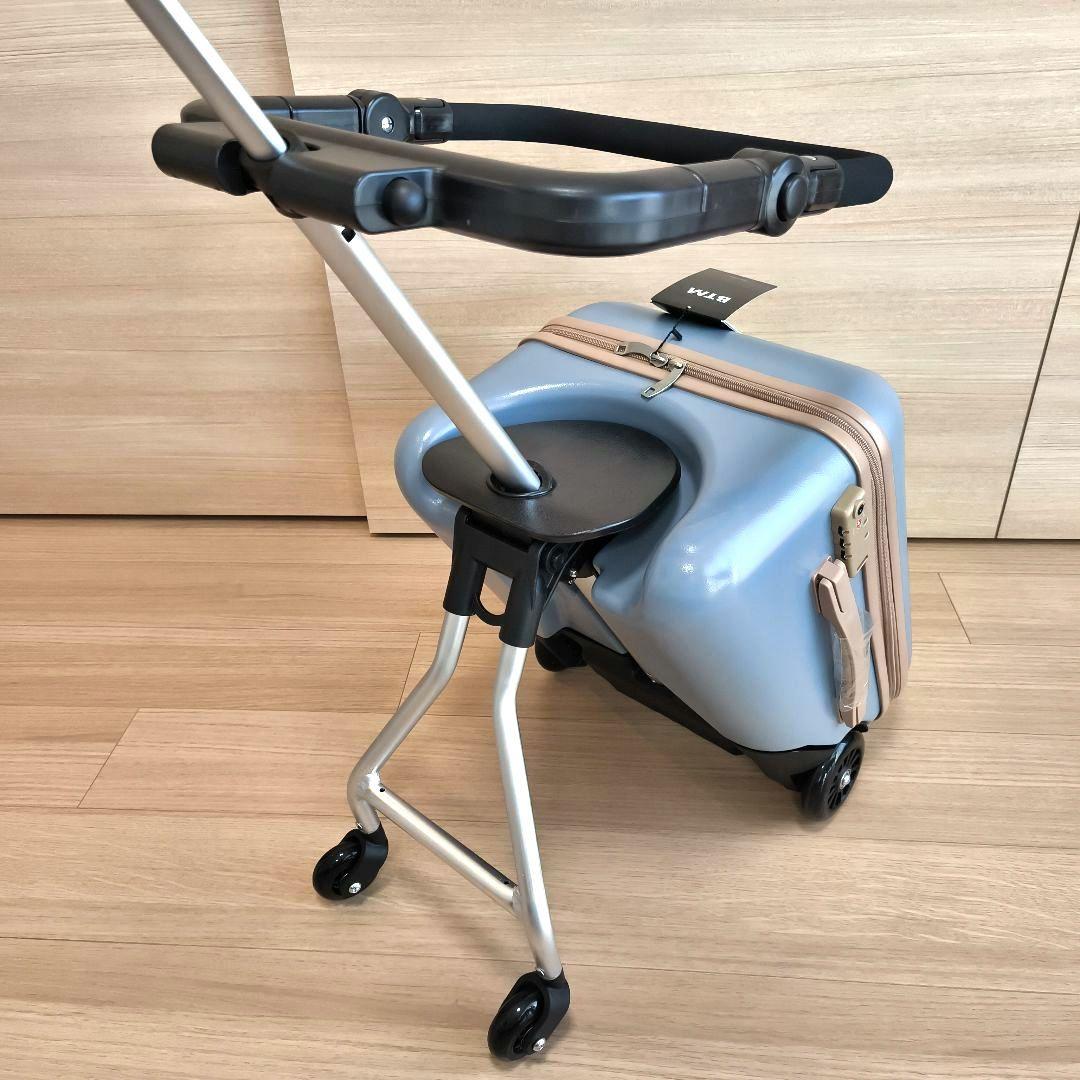 ほぼ未使用・美品タグ付　子供が乗れるスーツケース　キャリーケース　TSA　おまけ